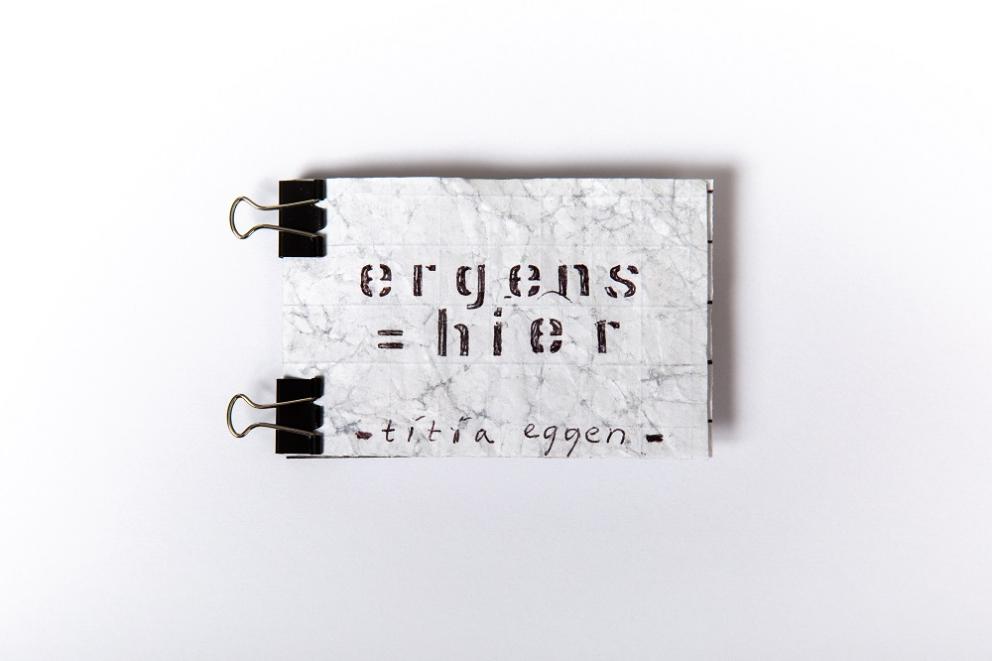 'Ergens hier' by Titia Eggen | Foto: Elfi Brouwers | Fair Practice Code Tour Sittard